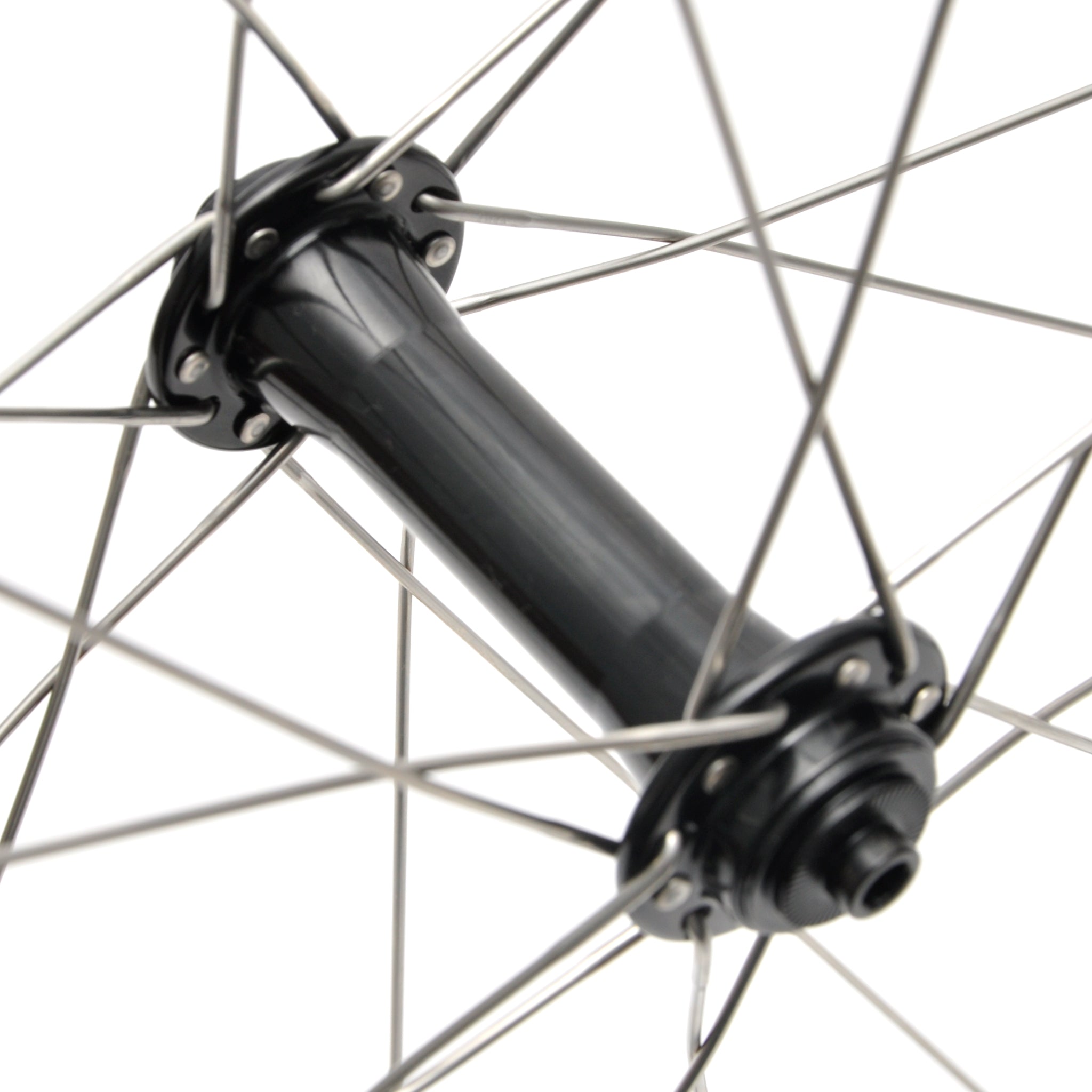 LOWMASS Aluminium Tubular Cyclo Cross Rim Brake Wheelset